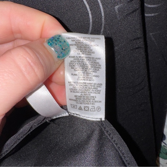 Calvin Klein Woman’s All Over Logo Black Jacket - Picture 6 of 7